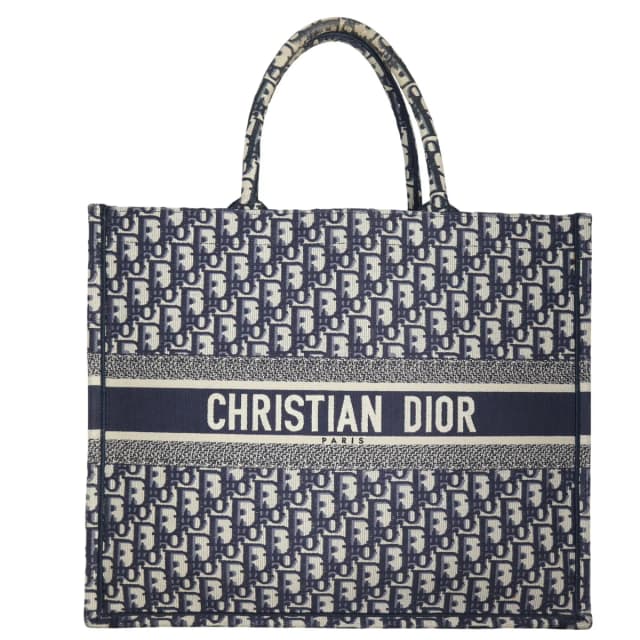 Dior Book Tote Large Oblique in Canvas from Luxe.It.Fwd, photo 1 of 1