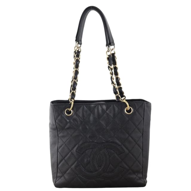 Chanel Petite Shopping Tote in Caviar leather from Luxe.It.Fwd, photo 1 of 1