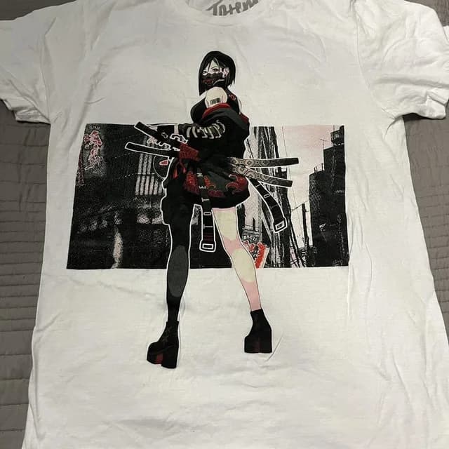 TOTEME Men's T-shirt - White - S in white from Depop, photo 1 of 1