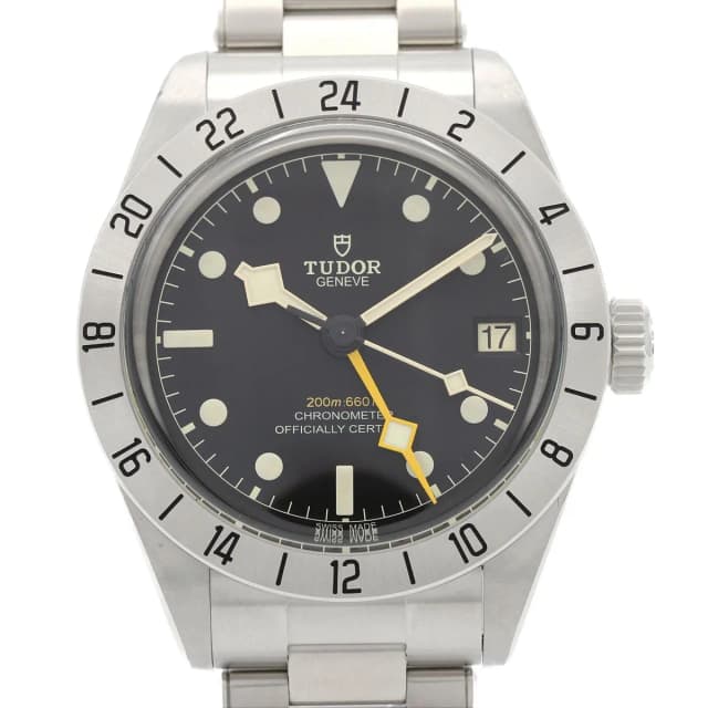Tudor Black Bay Pro M79470-0001 SS Automatic in Dial color: black Case: stainless steel Bracelet: stainless steel from KOMEHYO, photo 1 of 1