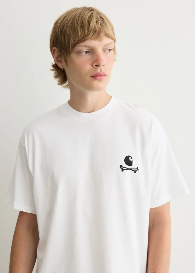 Carhartt WIP C Logo Archive T-Shirt in White, image 1 of 1 from Incu