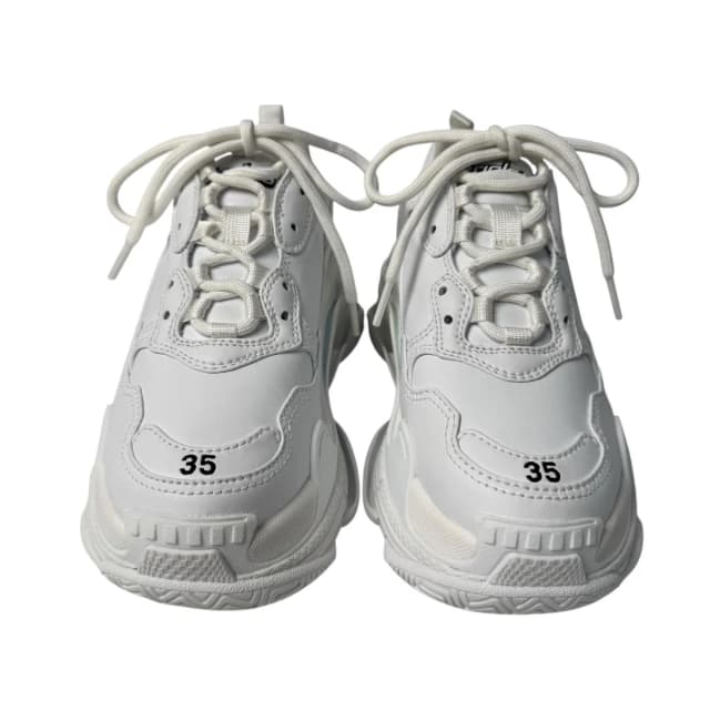 Balenciaga Triple S Sneakers in Leather from The Reluxe, photo 1 of 1