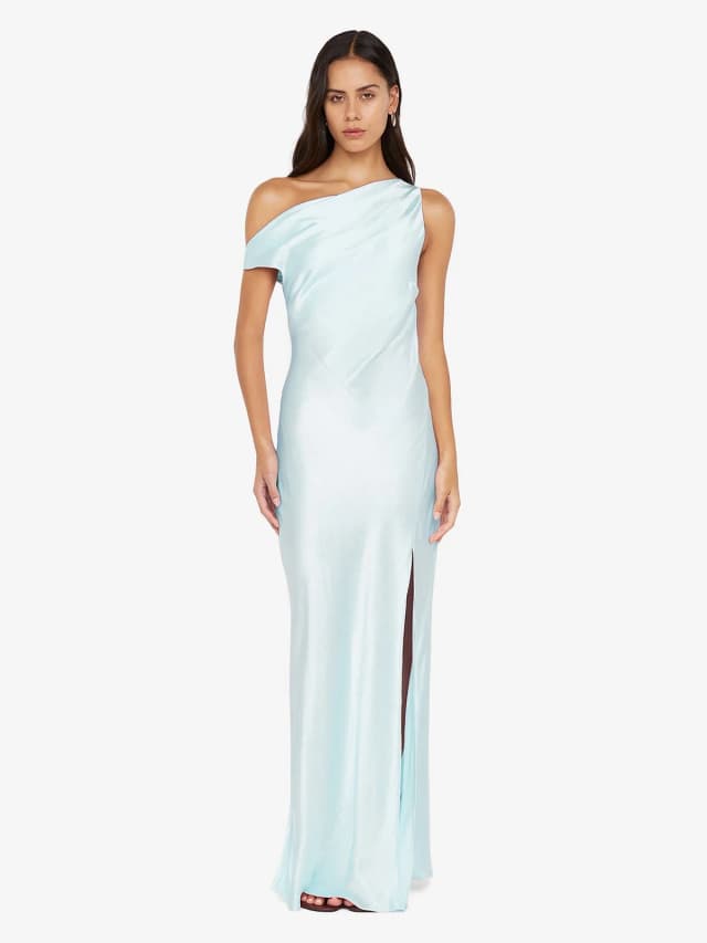 Bec&Bridge SOL ASYM DRESS - ARCTIC BLUE, image 1 of 1 from BEC + BRIDGE