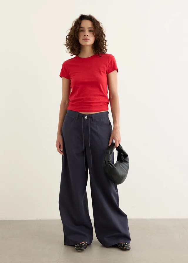 Incu Collection Composer Twill Pants in NAVY, image 1 of 1 from Incu