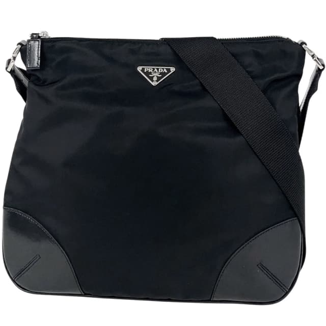 Prada Shoulder Bag Nylon Nero in Black Nylon from The Reluxe, photo 1 of 1