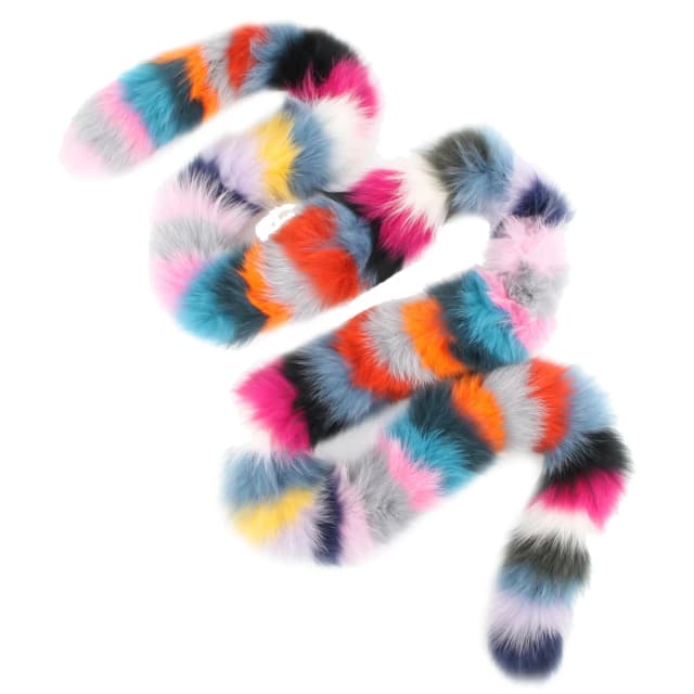 Charlotte Simone Twist Scarf, Kaleidoscope, image 1 of 1 from Cultstatus