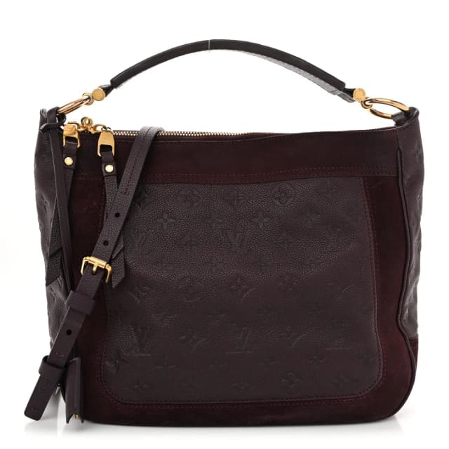 Louis Vuitton Empreinte Suede Audacieuse PM Calfskin Leather Bag - Aubergine in Calfskin from H&T, photo 1 of 1