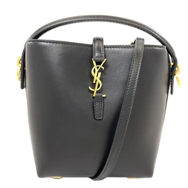 Saint Laurent le 37 Mini Cassandra 2-Way Handbag Calfskin in Calfskin from The Reluxe, photo 1 of 1