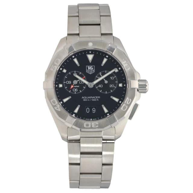 TAG Heuer Aquaracer WAY111Z 40mm Stainless Steel Watch from H&T, photo 1 of 1