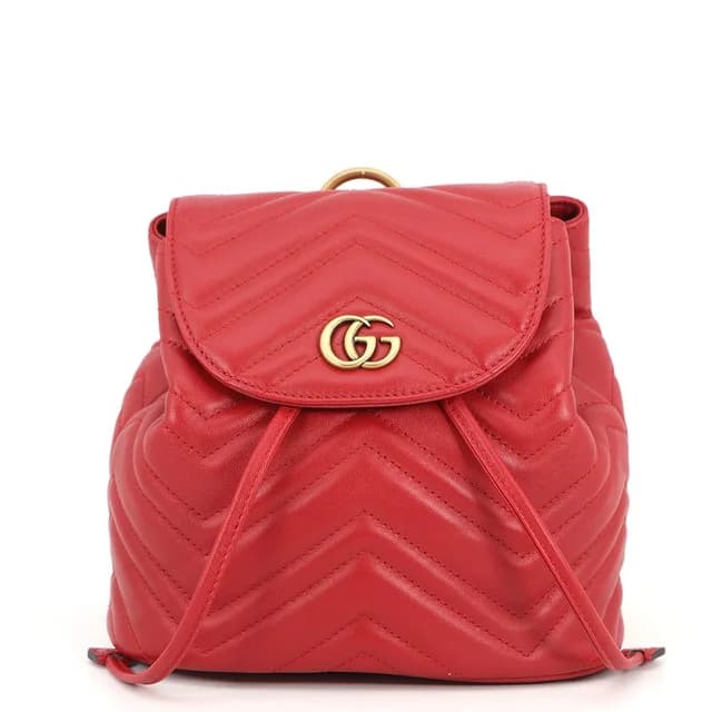 Gucci Backpack GG Marmont Leather in Leather from The Reluxe, photo 1 of 1