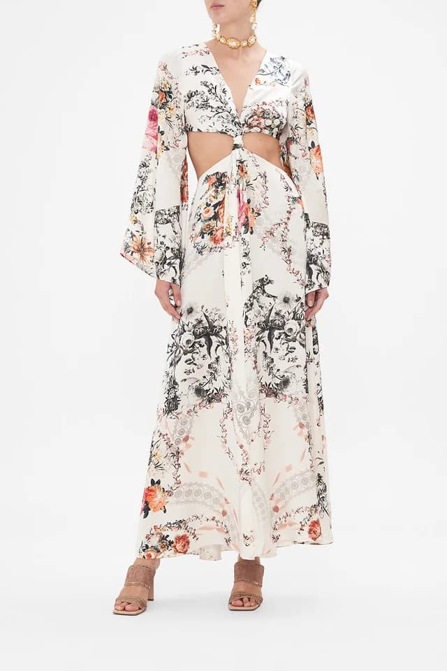 Camilla eBoutique CUT OUT DRESS WITH KNOT FRONT DE HAAR MEMOIRS, image 1 of 1 from CAMILLA