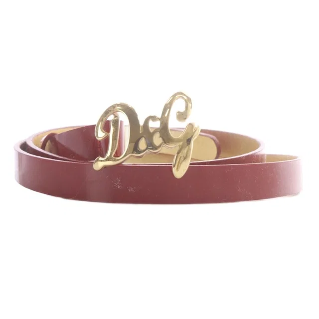 Dolce & Gabbana Belt Leather Logo 80 32 in Leather from The Reluxe, photo 1 of 1