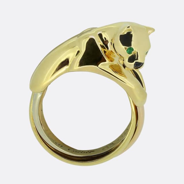 Cartier Panthere Trinity Ring from The Vintage Jeweller, photo 1 of 1