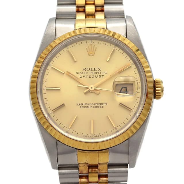 Rolex Datejust Stainless Steel Yellow Gold Automatic in Yellow from The Reluxe, photo 1 of 1