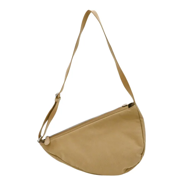 The Row Khaki Nylon Slouchy Banana Bag in Green Nylon from Clotheshorse Anonymous, photo 1 of 1