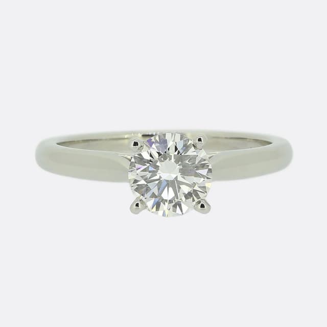Cartier 1.02 Carat Diamond Solitaire Ring from The Vintage Jeweller, photo 1 of 1