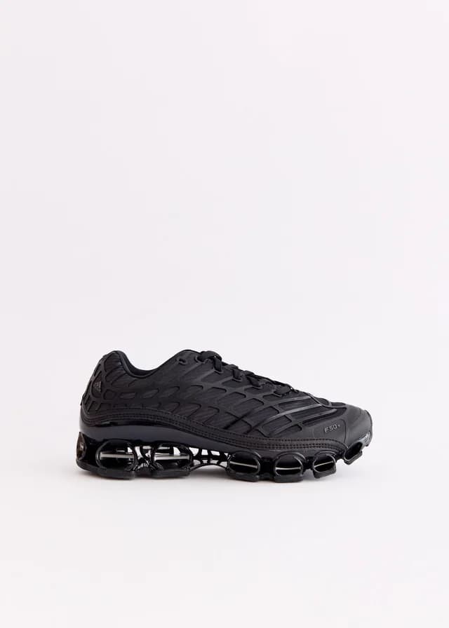 Adidas Megaride F50 'Core Black' Sneakers in CBLACK/CBLACK/IRONMT, image 1 of 1 from Incu