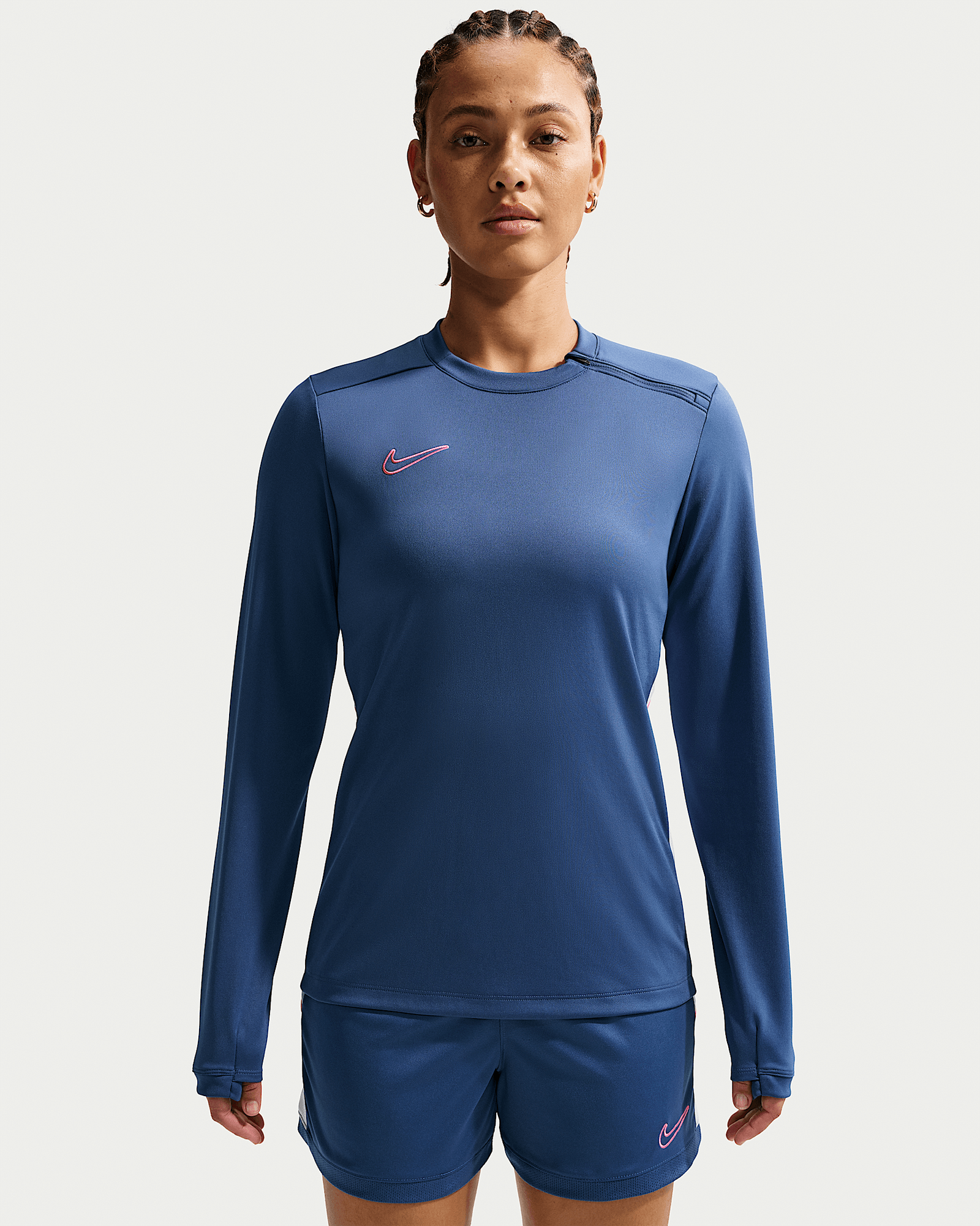 Nike Academy in Mystic Navy/White/Pinksicle/Pinksicle, image 1 of 1 from Nike