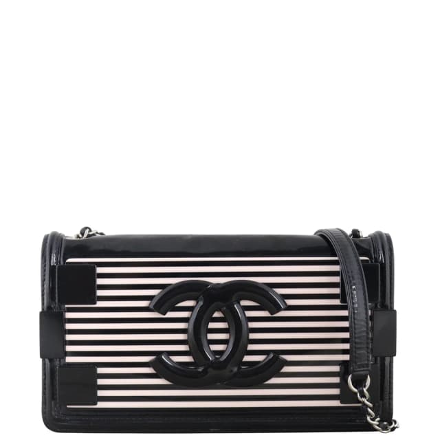 Chanel CC Boy Plexiglass Lego Brick Bag in Resin from Luxe.It.Fwd, photo 1 of 1