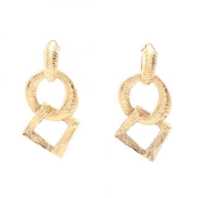 Saint Laurent Earrings Gold in Gold from The Reluxe, photo 1 of 1
