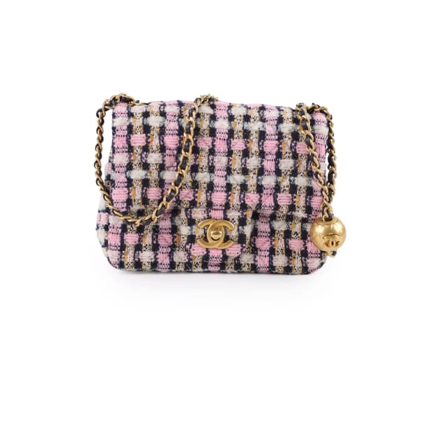 Chanel Mini Square Tweed in Tweed from The Purse Affair, photo 1 of 1