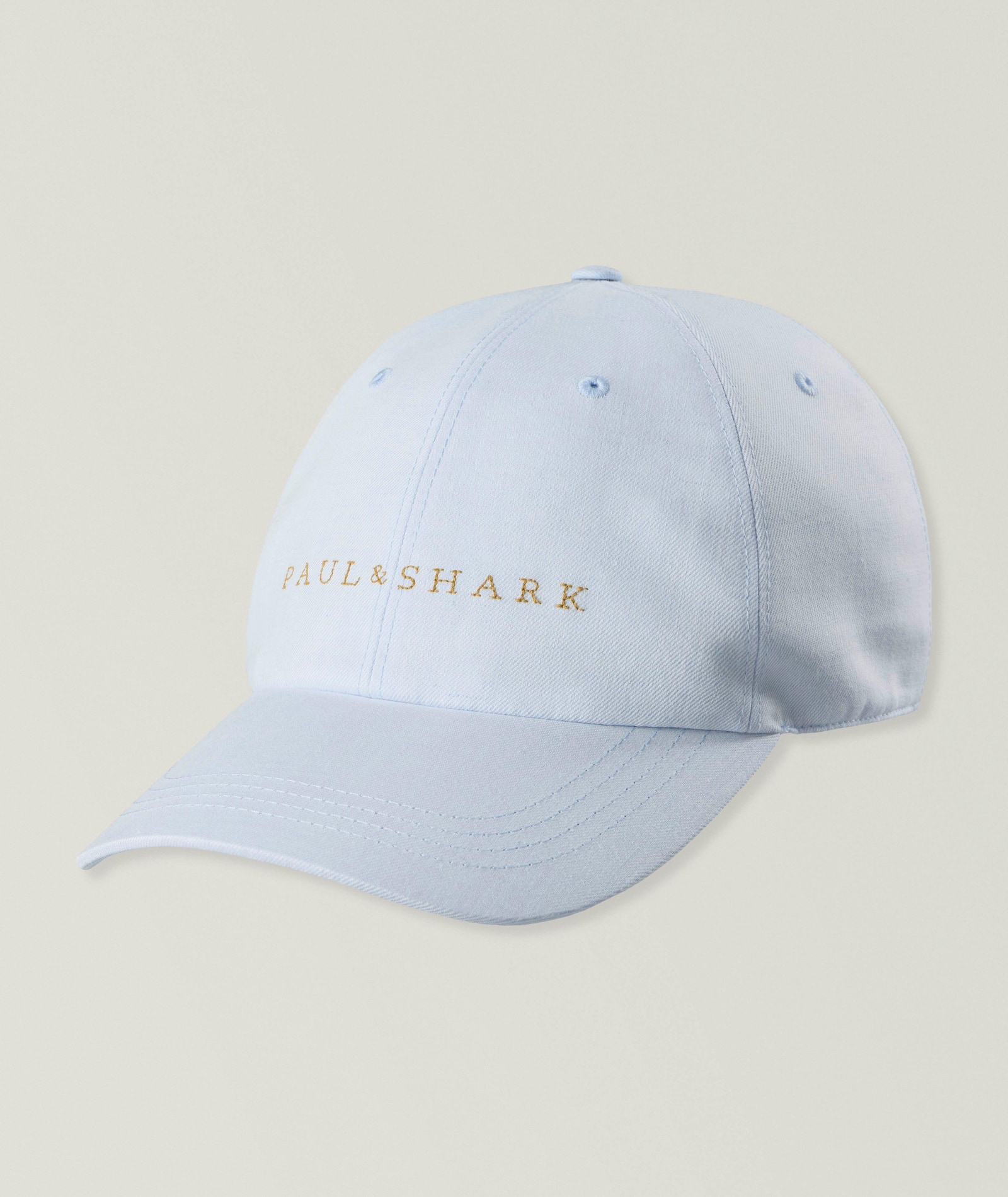 Paul & Shark Embroidered Linen-Cotton Baseball Cap in Blue Linen & Linen Blends, image 1 of 1 from Harry Rosen