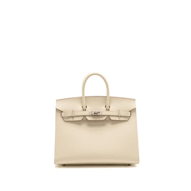 Hermès Birkin 25 Epsom Craie SHW Stamp Z in White Epsom leather from EMIER, photo 1 of 1