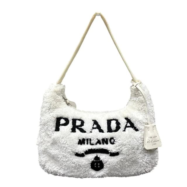 Prada Terry Handbag Nylon Fleece in Nylon from The Reluxe, photo 1 of 1