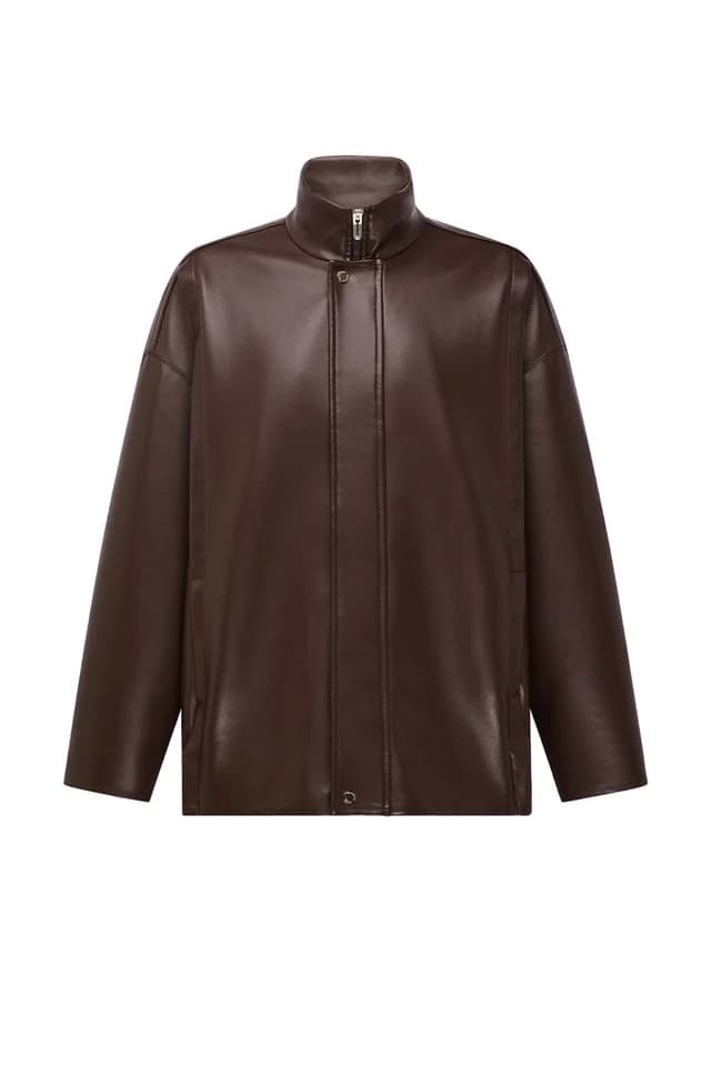 MANNING CARTELL Music & Lyrics Bomber in MOCHA, image 1 of 1 from Manning Cartell