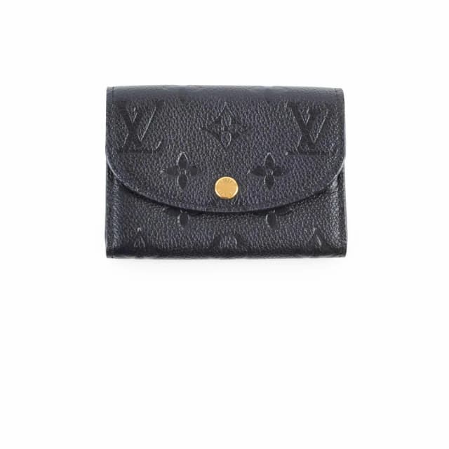 Louis Vuitton Rosalie Coin Purse Monogram Empreinte Black in Black Leather from The Purse Affair, photo 1 of 1