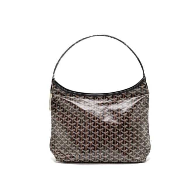 Goyard Boheme hobo bag goyardine canvas/ calfskin black SHW in Black Calfskin from EMIER, photo 1 of 1