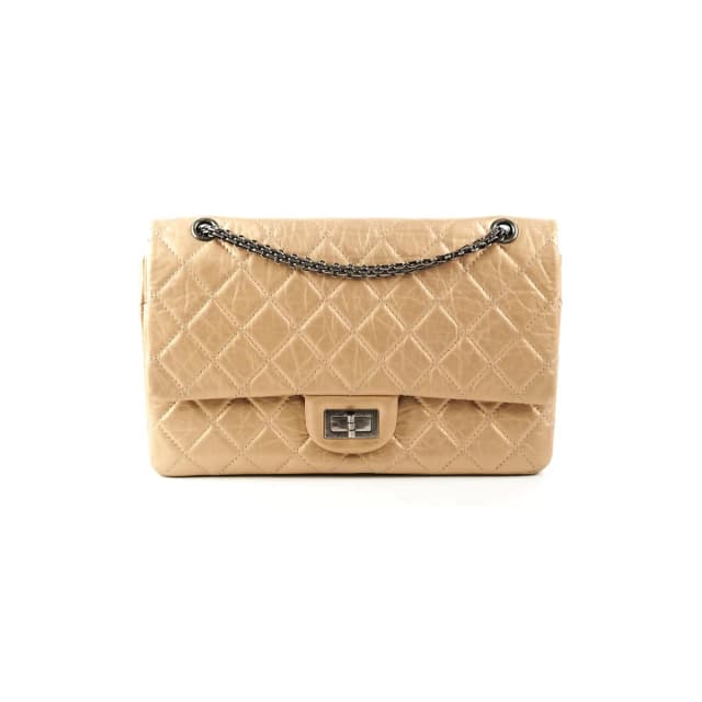 Chanel Maxi Reissue 2.55 Gold in Gold Calfskin from The Purse Affair, photo 1 of 1