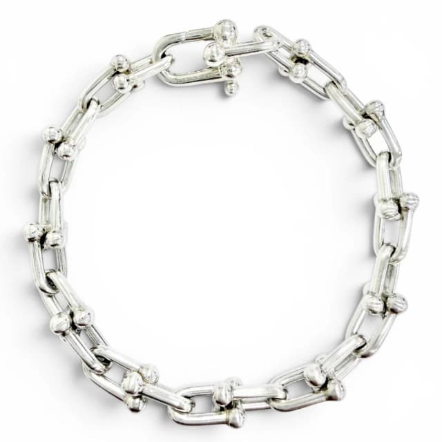 Tiffany & Co. HardWear Small Link Bracelet Silver in Silver from The Reluxe, photo 1 of 1