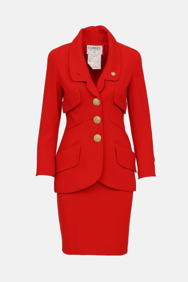 Chanel 1992 Wool Set in Wool from VSP Consignment, photo 1 of 1
