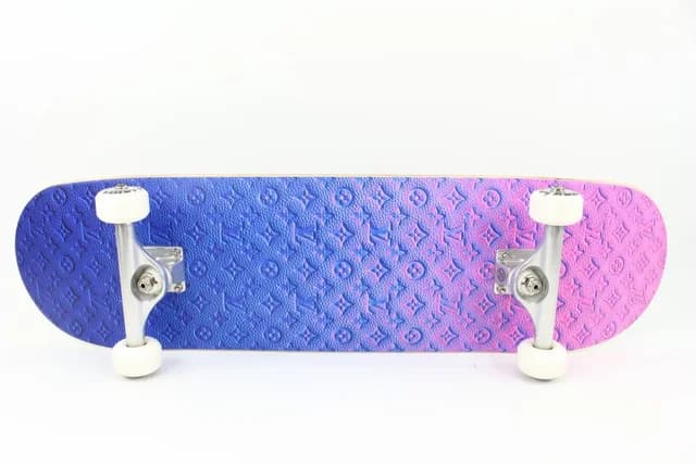 Virgil Abloh Neon LV Monogram Skateboard from Bagriculture, photo 1 of 1