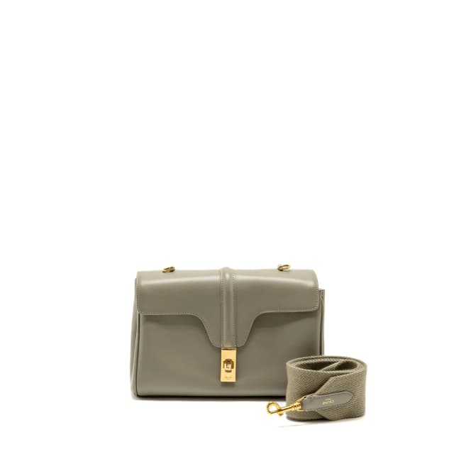 Celine Teen Soft 16 calfskin light olive green GHW in Green Calfskin from EMIER, photo 1 of 1