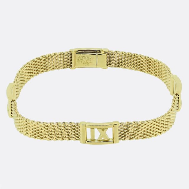Tiffany & Co. Atlas Bracelet in Woven leather from The Vintage Jeweller, photo 1 of 1