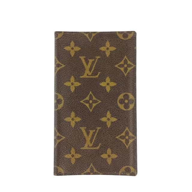 Louis Vuitton Monogram Agenda Poche R20503 Brown Leather Notebook Cover for Men and Women in Brown PVC , Leather from Elady, photo 1 of 1