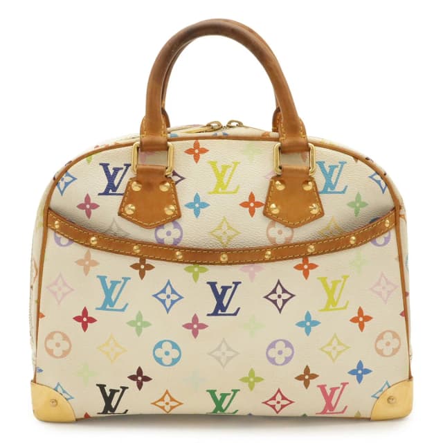 Louis Vuitton Monogram Multicolor Trouville Handbag Blanc White in White Coated canvas from The Reluxe, photo 1 of 1