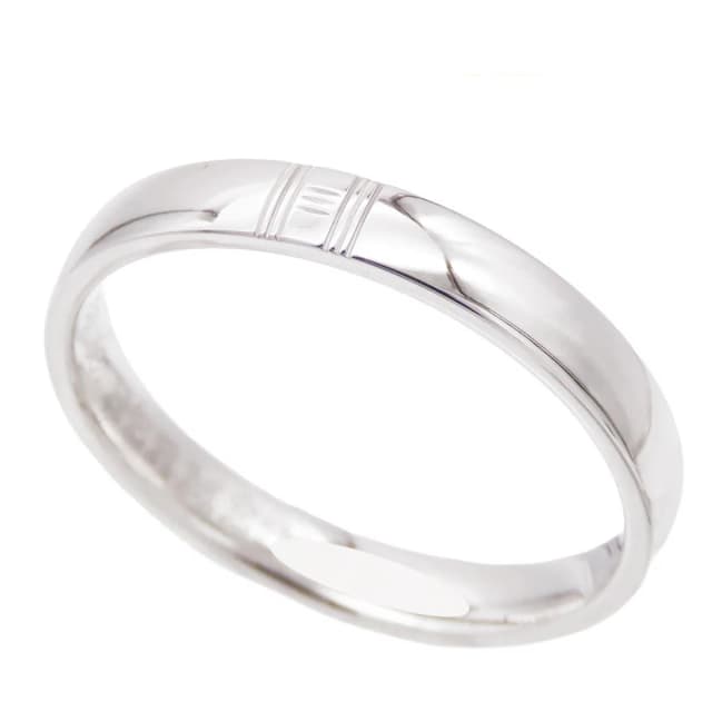 Hermès Alliance Kelly Ring Platinum 950 58 from The Reluxe, photo 1 of 1