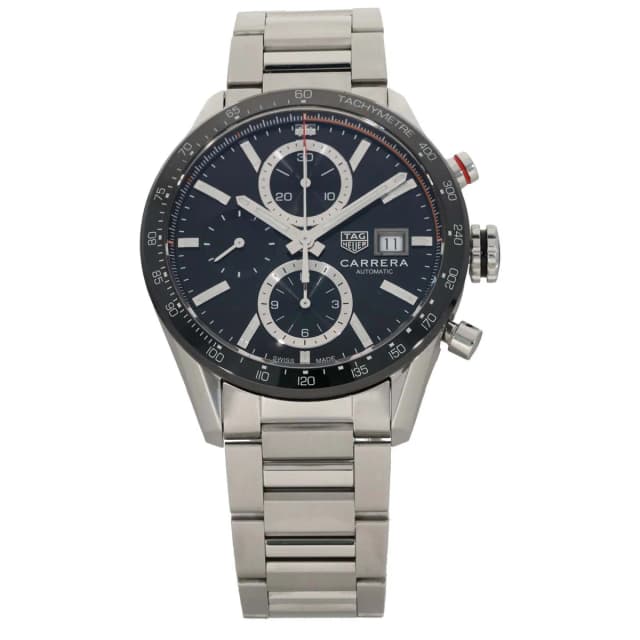 TAG Heuer Carrera CBM2110-0 41mm Stainless Steel Watch from H&T, photo 1 of 1