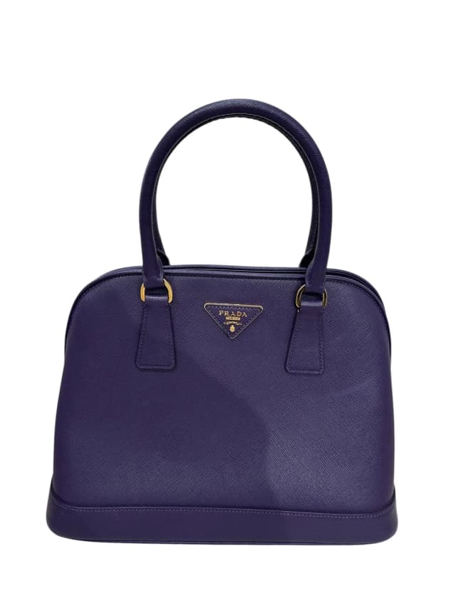 Prada Purple Alma with Strap in Purple from Luxury Promise, photo 1 of 1