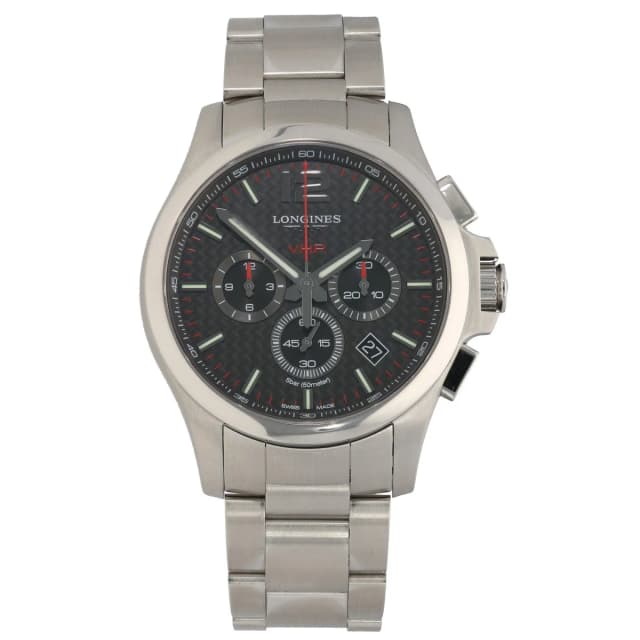 Longines Conquest V.H.P L3.727.4 44mm Stainless Steel Watch from H&T, photo 1 of 1
