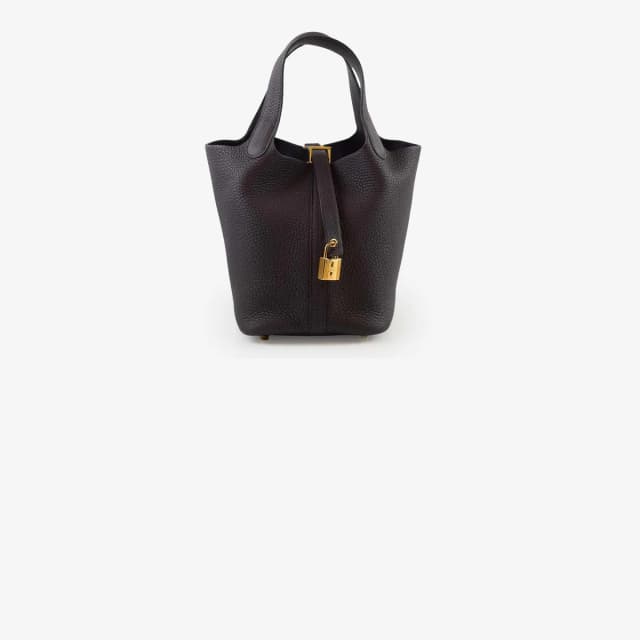 Hermès Picotin 18 Prunoir W Stamp in Clemence leather from The Purse Affair, photo 1 of 1