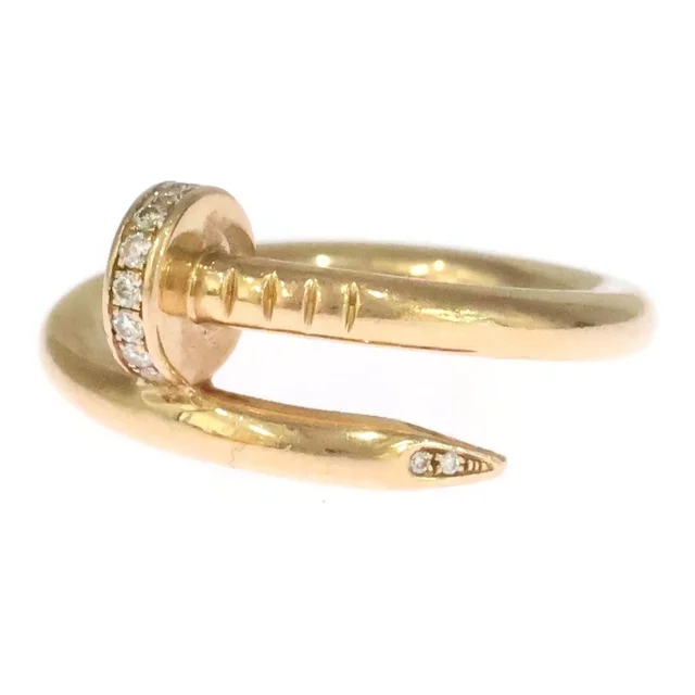 Cartier Juste un Clou Diamond Ring 750 18K Pink Gold in Pink from The Reluxe, photo 1 of 1