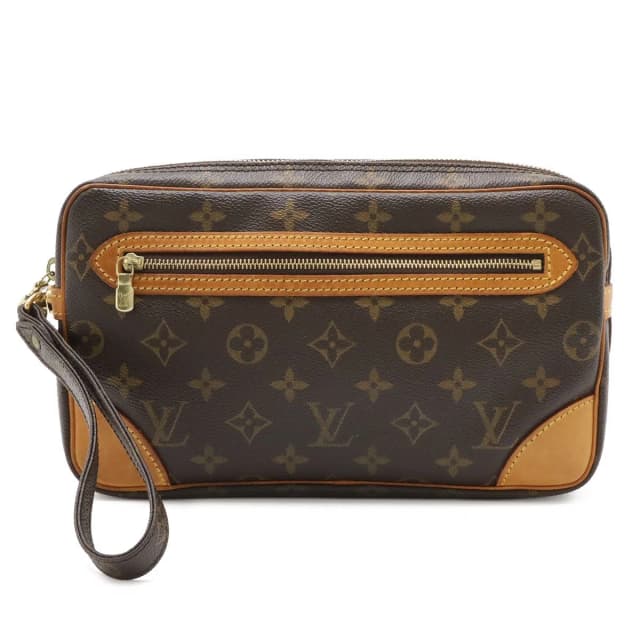 Louis Vuitton Monogram Marly Dragonne GM Second Handbag Clutch Bag in Coated canvas from The Reluxe, photo 1 of 1