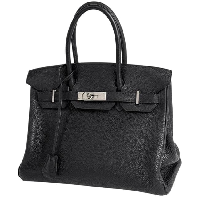 Hermès Birkin 30 Handbag Togo Black in Black Togo leather from The Reluxe, photo 1 of 1