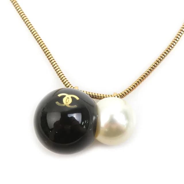Chanel Necklace CC Logo from The Reluxe, photo 1 of 1
