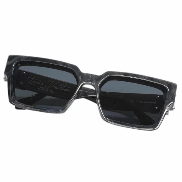 Louis Vuitton 1. Millionaire Square Sunglasses Gray 58 Demo Lens Eyewear in Grey from The Reluxe, photo 1 of 1
