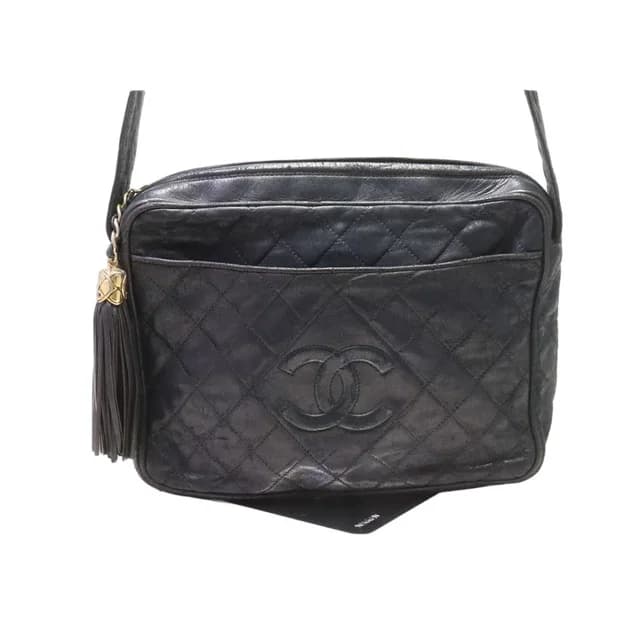 Chanel Quilted Lambskin Fringe Shoulder Bag in Lambskin from The Reluxe, photo 1 of 1